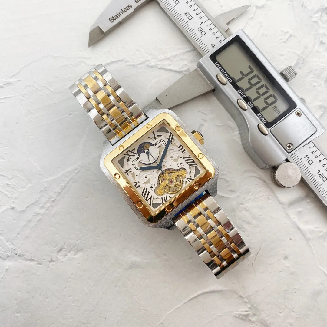 Mechanical Automatic watch rome tank watches classic designer watch womens mens watches 316L stee... | DHGate