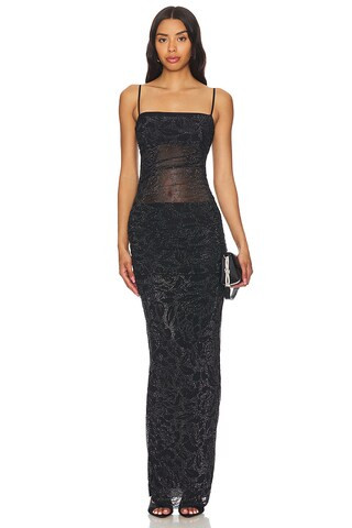 by Marianna Hollis Maxi Dress in Black | Revolve Clothing (Global)