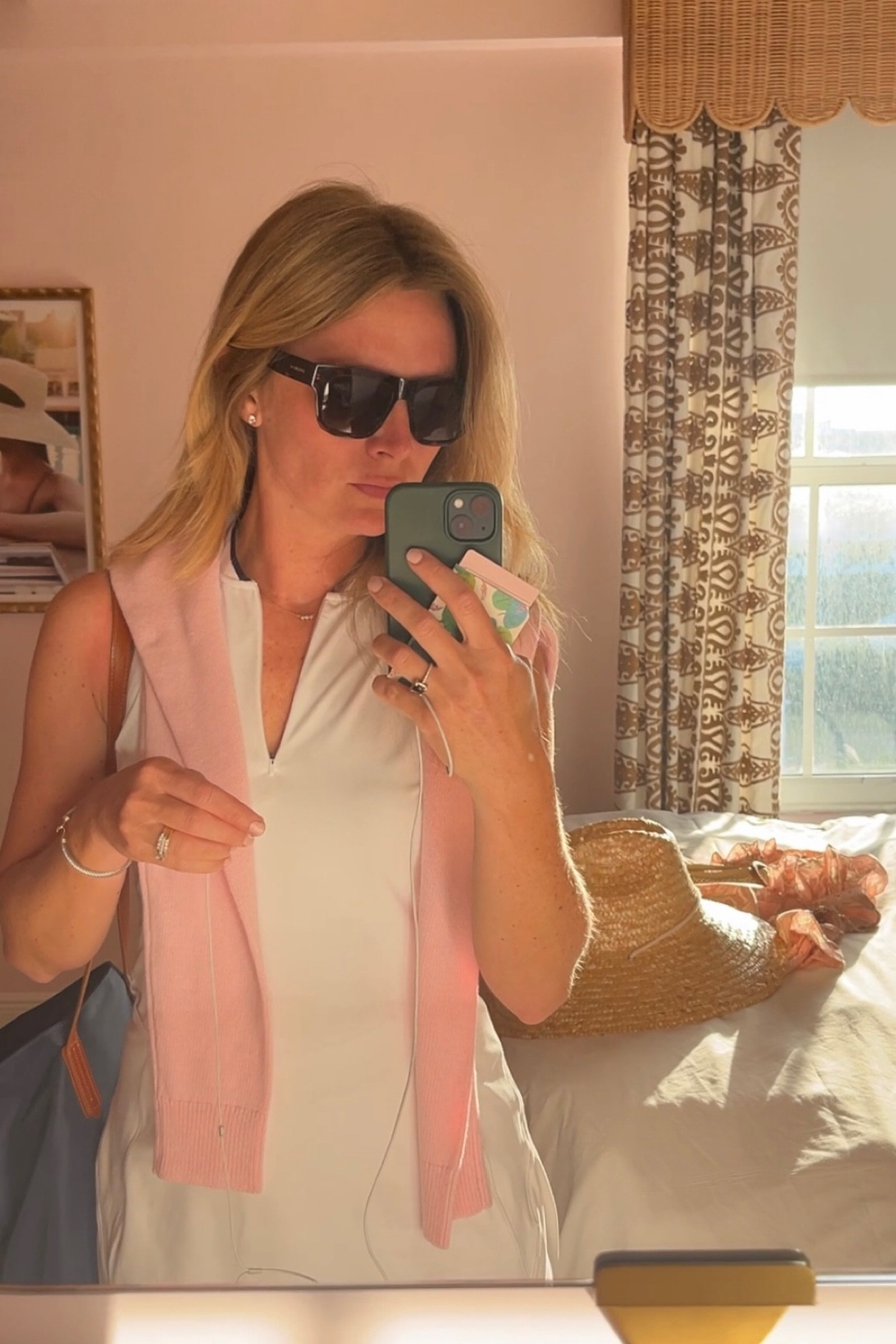 Tennis or just pretend tennis outfit, either way super comfortable .

#LTKSeasonal #LTKstyletip #LTKfit