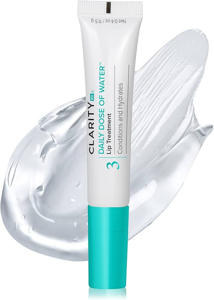 ClarityRx Daily Dose of Water Lip Treatment, Natural Plant-Based Lip Plumping Treatment with Hyal... | Amazon (US)