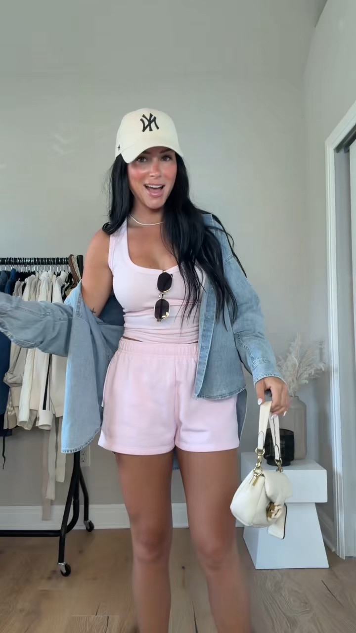 The perfect everyday outfit for travel days, errands, or grabbing coffee 🌸

I’ll have all the details on my LTK✨
My sizing: 5’7, 145lbs, 32DD
Wearing: XS button-up, S tank, M shorts

@Aritzia  Aritzia outfit, casual outfit, comfy outfit, travel outfit, airport outfit, everyday outfit, effortless style, casual chic, elevated basics, Aritzia staples, neutral outfit, summer layering, denim button up, tank top outfit, comfy shorts outfit, clean girl style, everyday fashion, weekend outfit, running errands outfit, travel day look, capsule wardrobe, closet staples, relaxed outfit, Veja sneakers, Amazon hat, summer casual outfit, easy outfit formula, minimalist style, chic casual outfit, warm weather outfit, outfit inspo, everyday style, comfortable fashion, neutral fashion, Aritzia basics, laid back style, simple outfit ideas, casual summer outfit, off duty look, travel style, summer outfit inspo