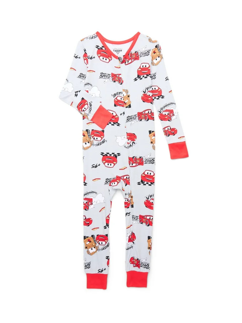 Cars Baby and Toddlers' One-Piece Sleeper, Sizes 12M-5T | Walmart (US)