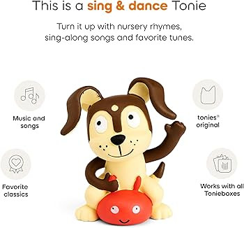 Toniebox 2 Audio Player Starter Set for Kids 1+ with Playtime Puppy - Cloud Pink | Amazon (US)