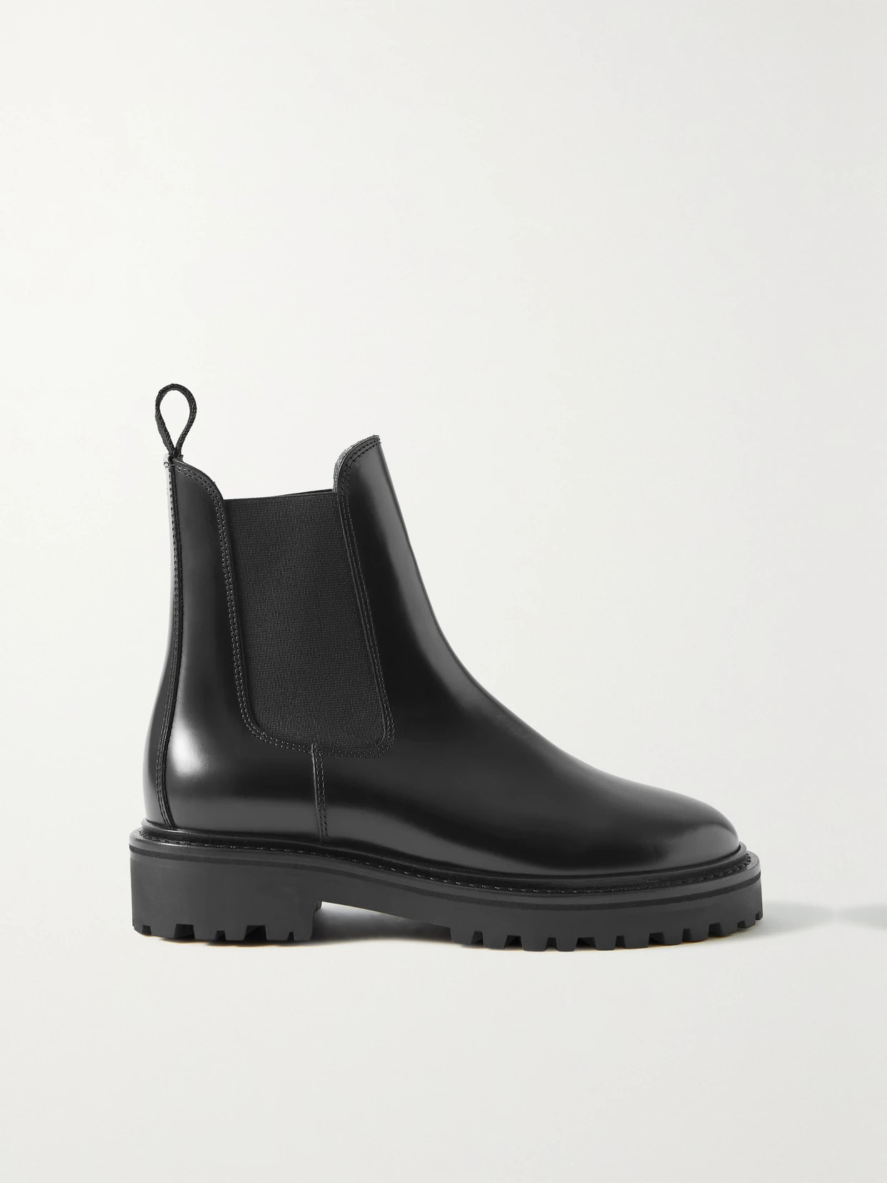 Isabel Marant - Castay Leather Chelsea Boots - Black | NET-A-PORTER (US)
