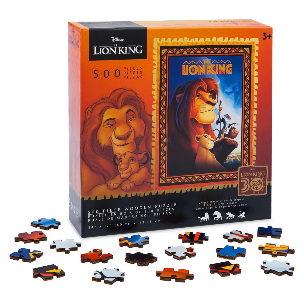 The Lion King 30th Anniversary Wooden Jigsaw Puzzle | Disney Store