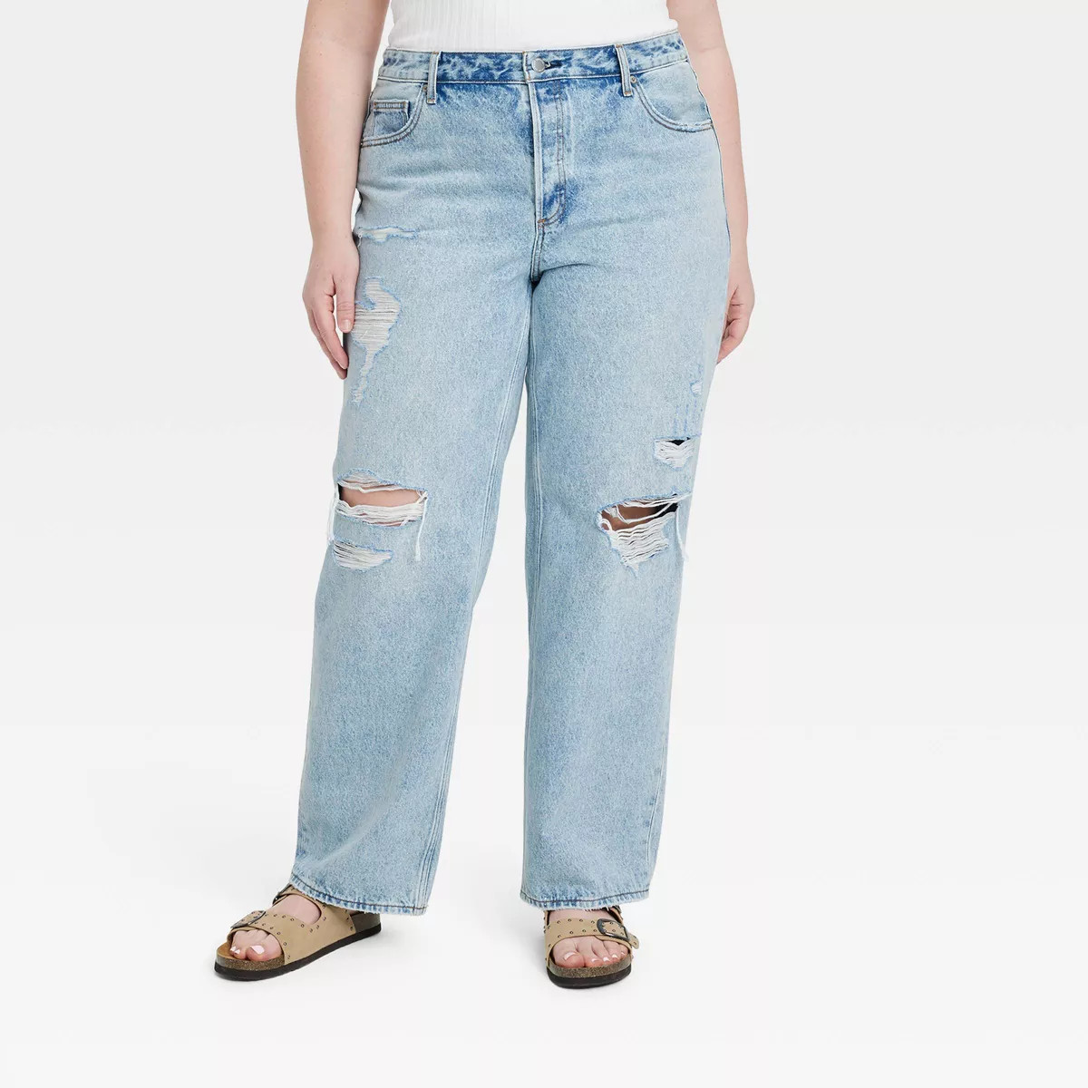 Women's Mid-Rise 90's Baggy Jeans - Universal Thread™ | Target
