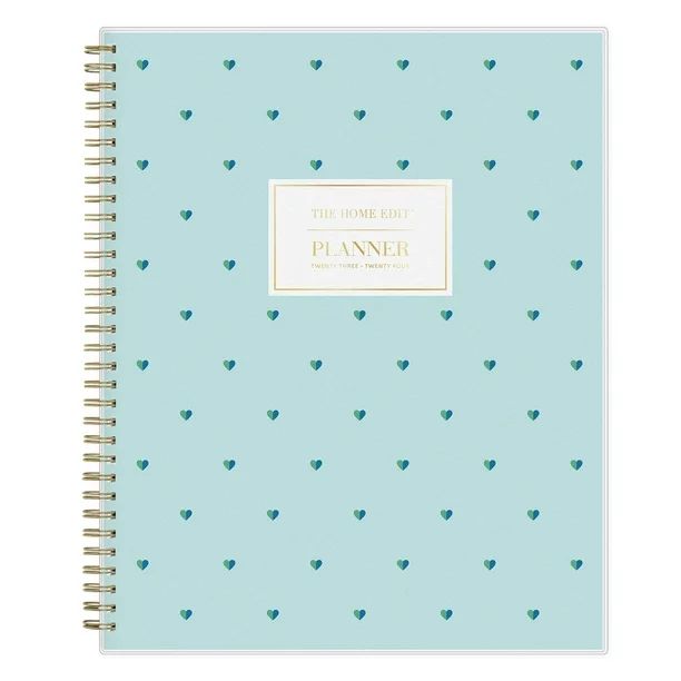 2023-24 Academic Year Weekly Monthly Planner, 8.5x11, The Home Edit for Blue Sky, Sweetheart Mint | Walmart (US)