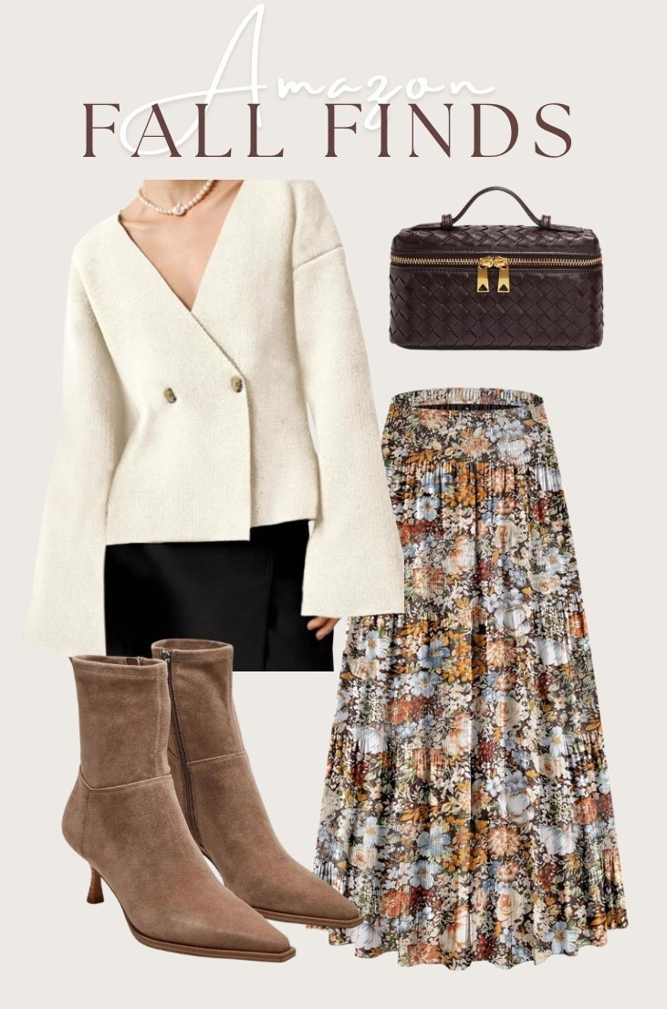 Amazon fall outfit idea. Cozy, chic neutrals and feminine florals for the perfect autumn look. Style it for work, church or fall dates. 



Amazon fall finds, AmazonFallFinds #FallStyle #FallOutfitInspo #LTKFallStyle #AmazonFashion #NeutralStyle #FallWardrobe #OOTD #LTKFinds #AffordableFashion #FallLook


#LTKShoeCrush #LTKItBag

#LTKSeasonal #LTKWorkwear #LTKootd
