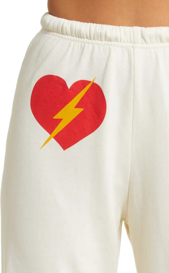 Bolt Heart Cotton Blend Joggers | Nordstrom