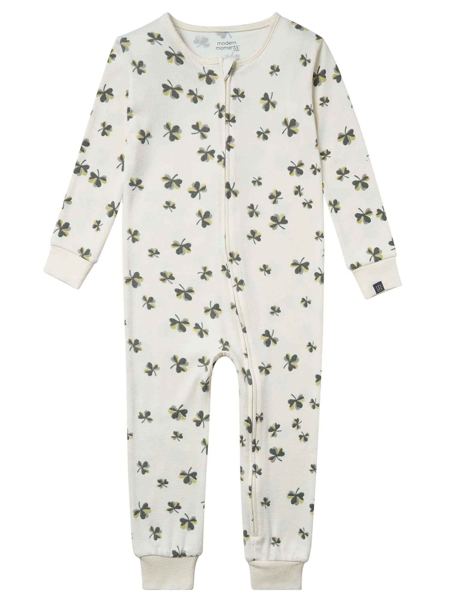 Modern Moments by Gerber Baby and Toddler Gender Neutral St. Patrick's Day One-Piece Pajama, Size... | Walmart (US)