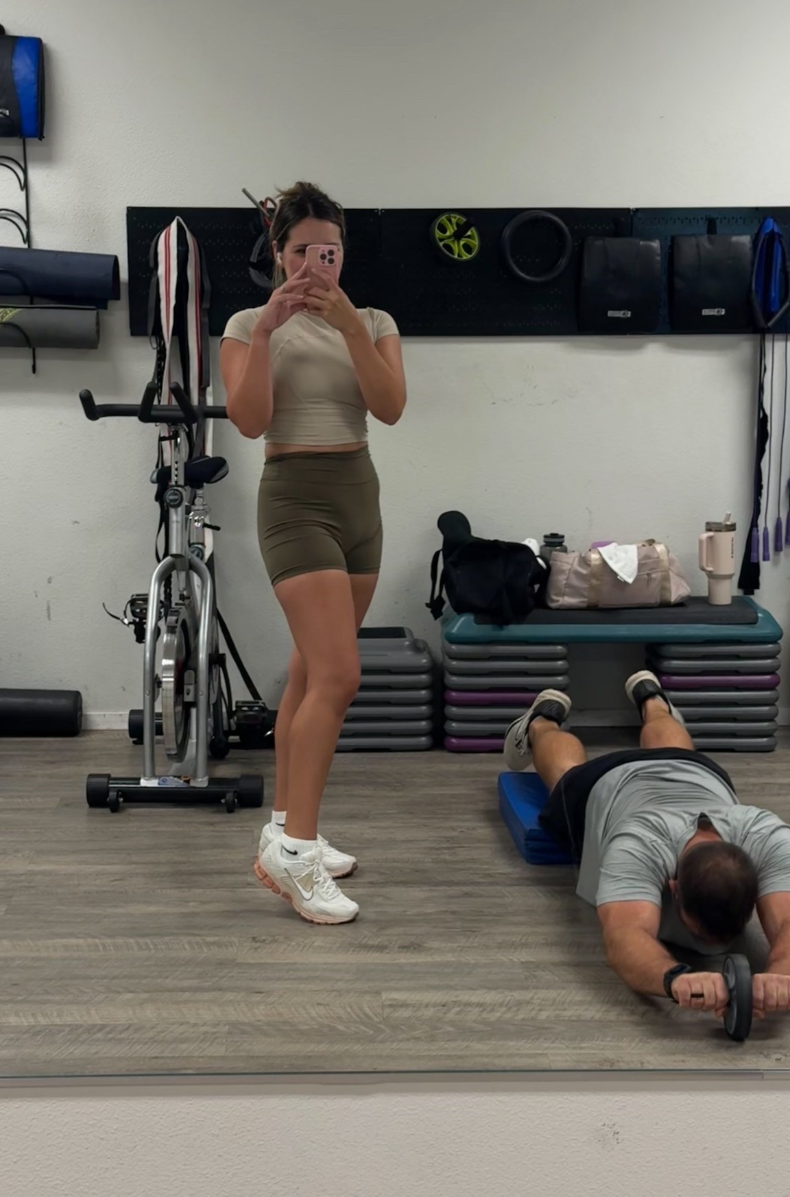 Gym outfit // Amazon workout clothes // biker shorts // Nike sneakers 

#LTKActive #LTKStyleTip