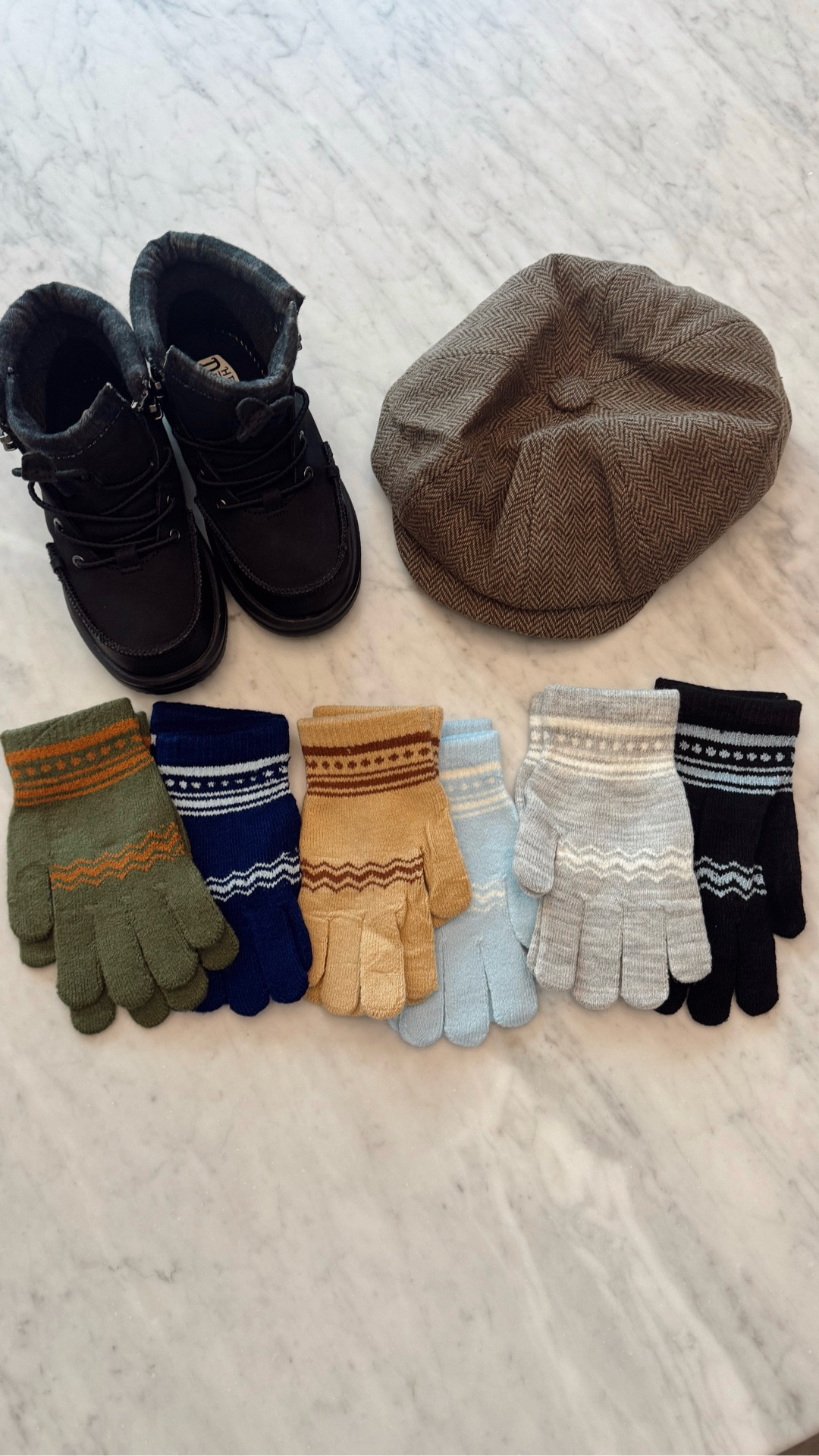 Other items we got for our toddler boy this winter. Winter boots (water proof, 6 pack of gloves & a cute hat!)

#LTKHoliday #LTKKids #LTKBaby