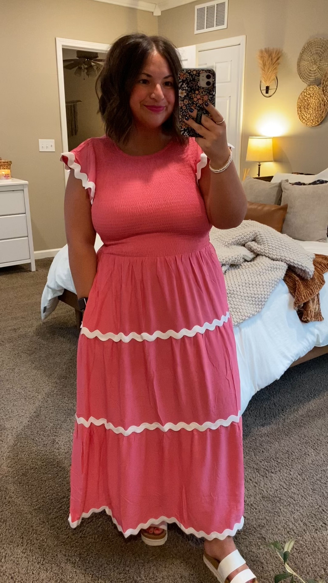 As we transition into the new season, let maxi dresses be your go-to choice for a stylish and effortless wardrobe. They provide the flexibility to enjoy those earlier Spring days while waiting for the full bloom of warmer weather.

sandals: fit true to size // wearing a 5
dress: fits true to size // wearing a large 

 

#LTKMidsize #LTKStyleTip #LTKWorkwear