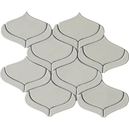 Emser Tile Myth - 10-7/8" x 11-3/4" Baroque Backsplash Mosaic Tile - Matte Ceramic VisualModel: W... | Build.com, Inc.