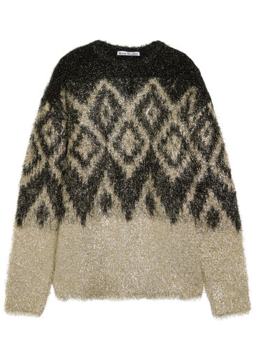 Metallic thread jumper | Harvey Nichols