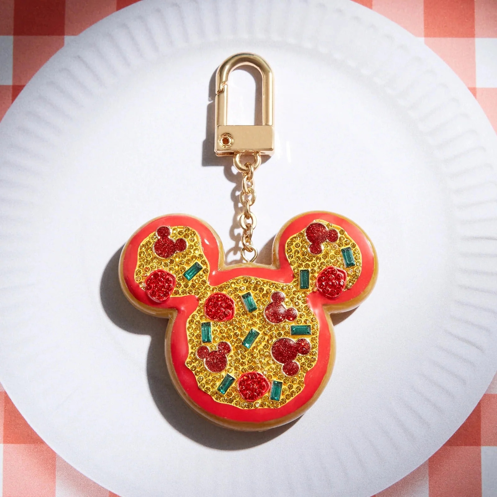 Mickey Mouse Disney Pizza Bag Charm - Disney Pizza Bag Charm | BaubleBar