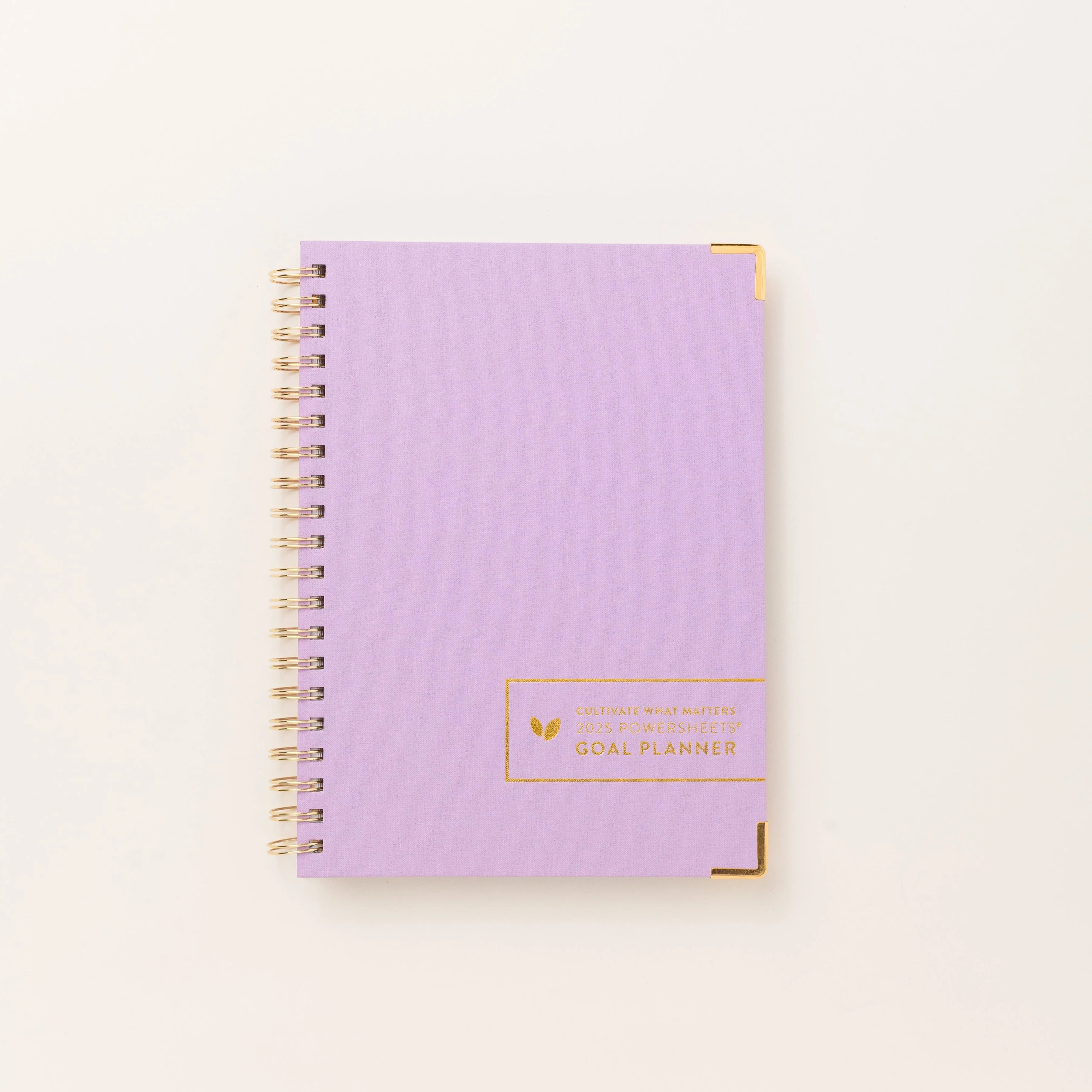 2025 One-Year PowerSheets® Goal Planner | Verbena | Cultivate What Matters