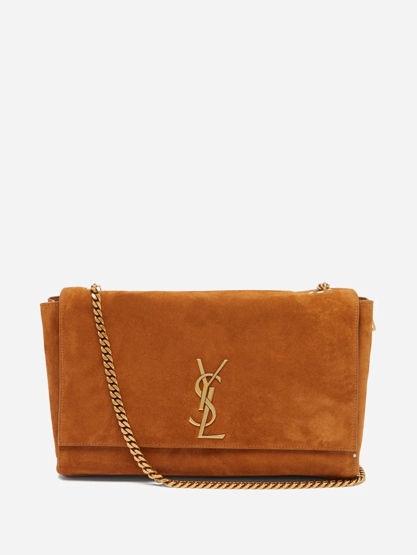 Kate reversible suede and leather shoulder bag | Saint Laurent | Matches (US)