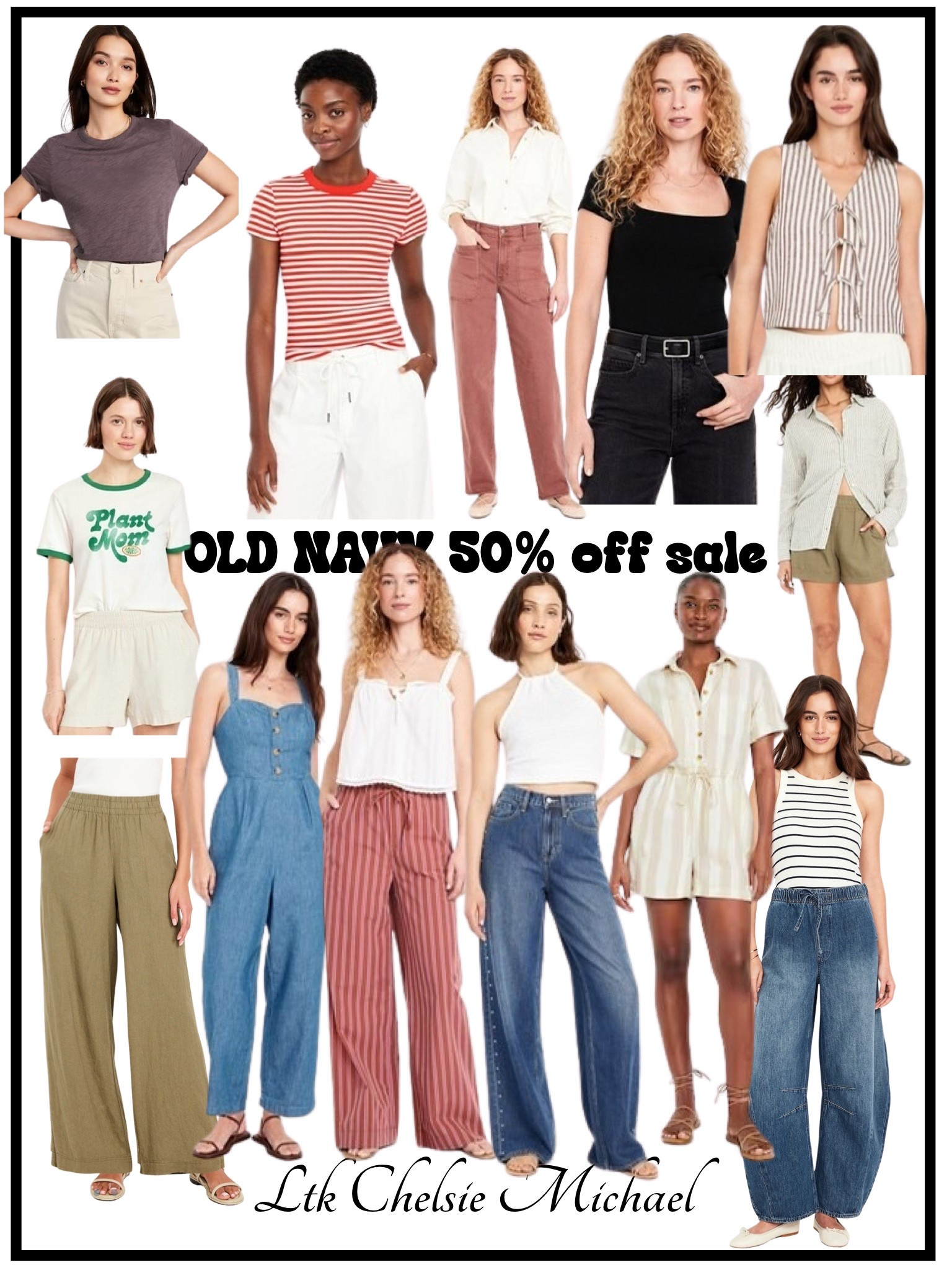 Old navy is having a 50% off sale!! #sale #oldnavy 