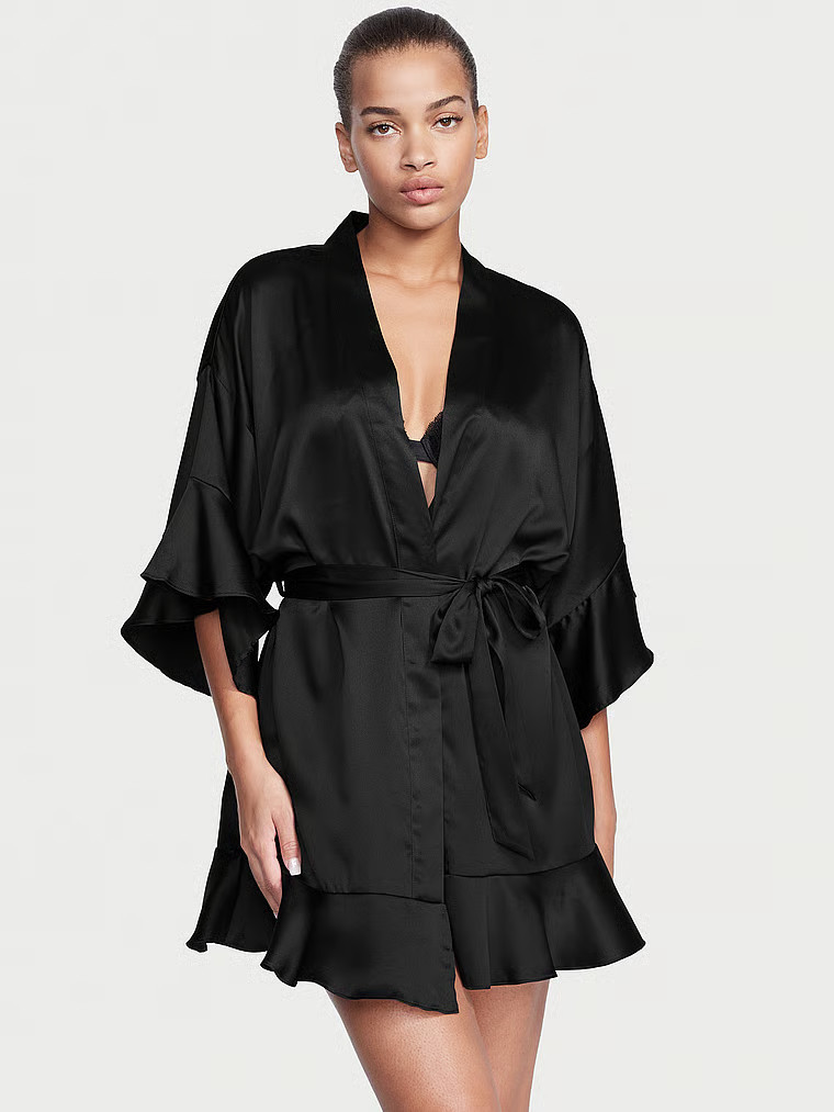 Georgette Flounce Robe | Victoria's Secret (US / CA )