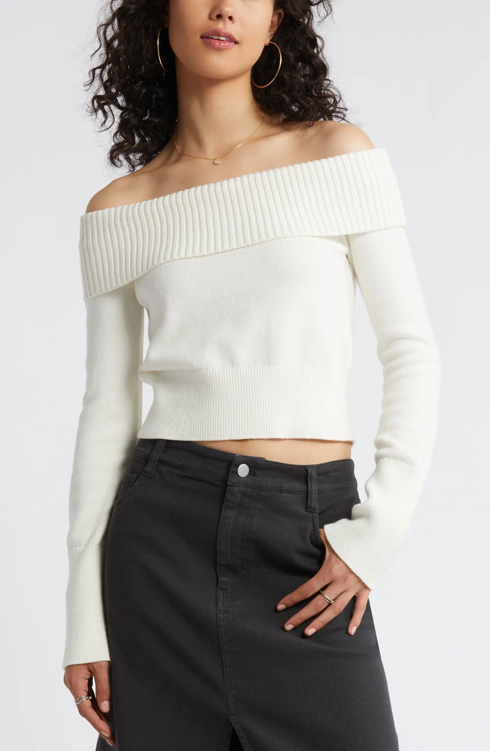 Off the Shoulder Sweater | Nordstrom