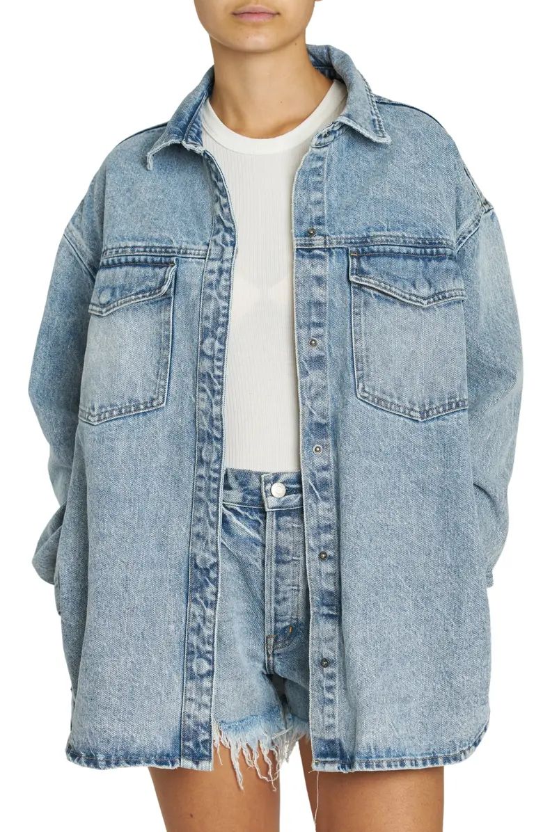 Mille Oversize Denim Shirt Jacket | Nordstrom