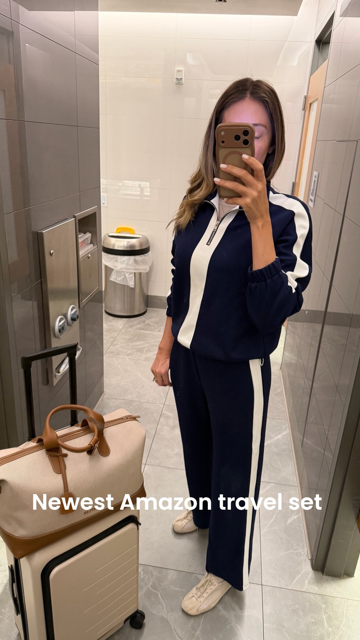 Newest Amazon travel set 
Comfortable, stylish and it comes in different colors 
Wearing a size small

#LTKOver40 #LTKTall #LTKTravel