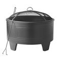 Better Homes & Gardens 26" Damon Deep Bowl Wood Burning Steel Fire Pit | Walmart (US)