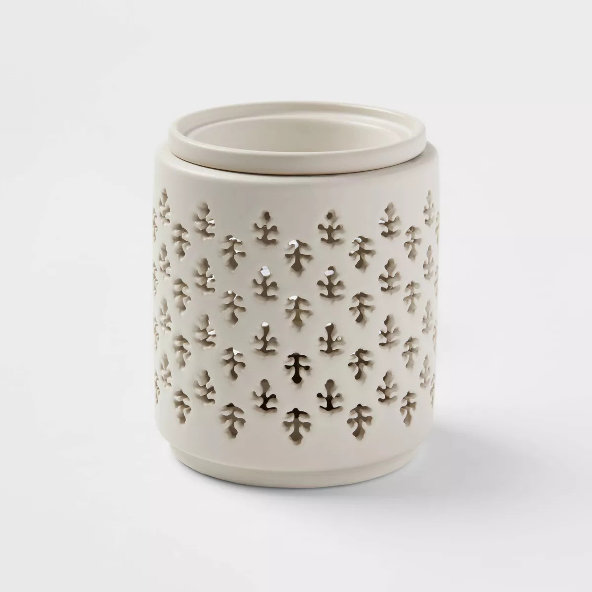 6.5" x 4.5" Paisley Pattern Electric Scent Warmer White - Threshold™ | Target