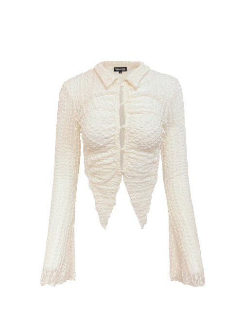 Chloe Lace Blouse Cream | Musinsa Global
