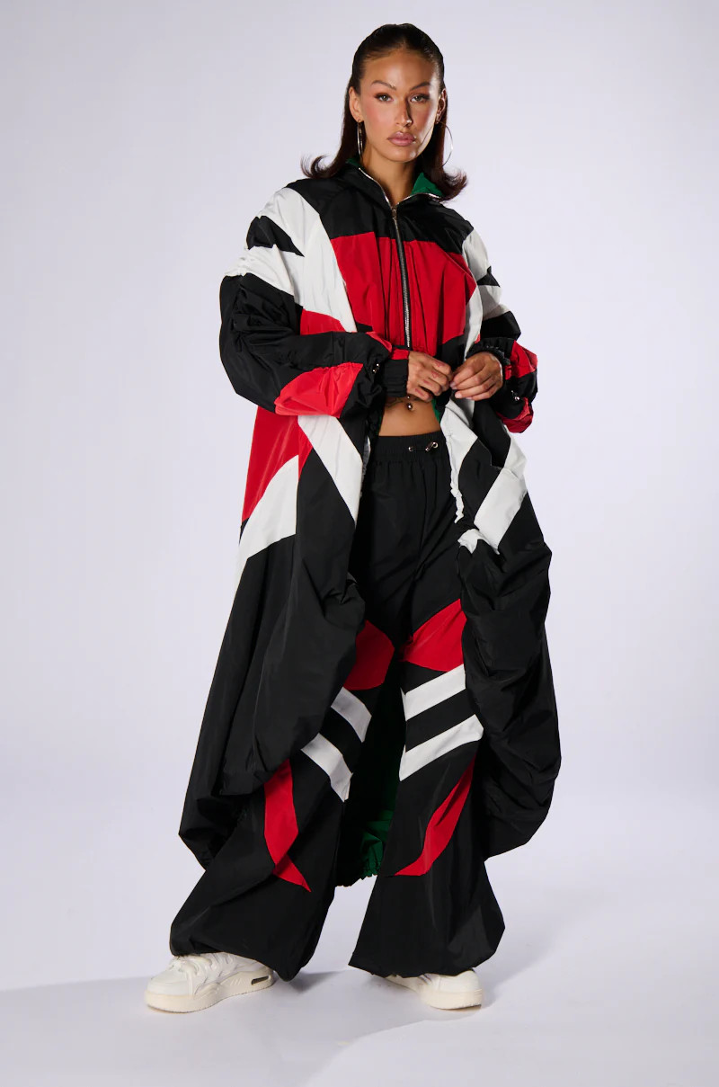 HI LO WINDBREAKER RACER JACKET | AKIRA