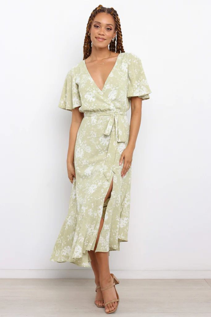 Alondra Dress - Green | Petal & Pup (AU)