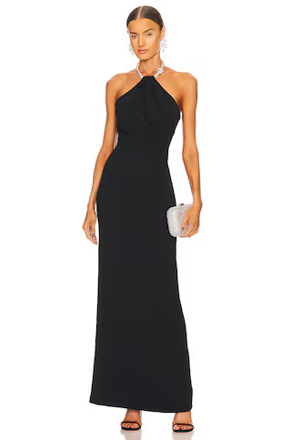SOLACE London Riva Maxi Dress in Black from Revolve.com | Revolve Clothing (Global)