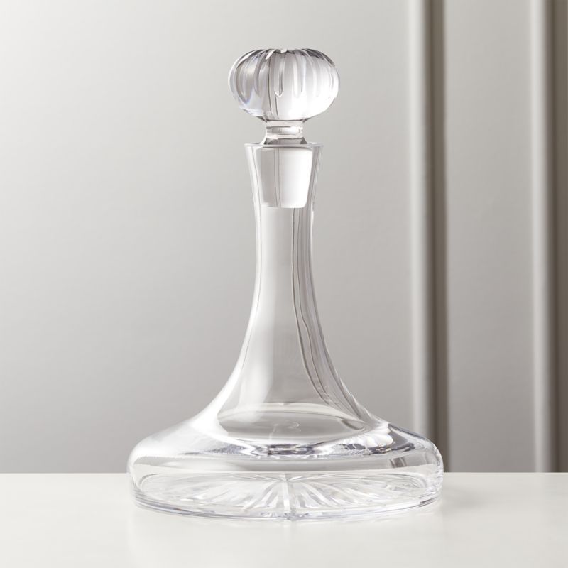 Dial Hand Cut Decanter + Reviews | CB2 | CB2