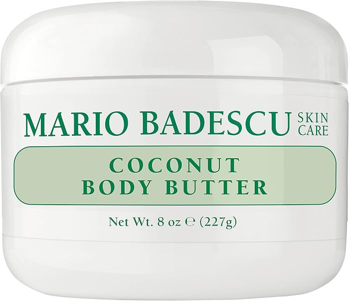 Mario Badescu Coconut Body Butter for All Skin Types | Body Moisturizer for Smooth and Radiant Sk... | Amazon (US)