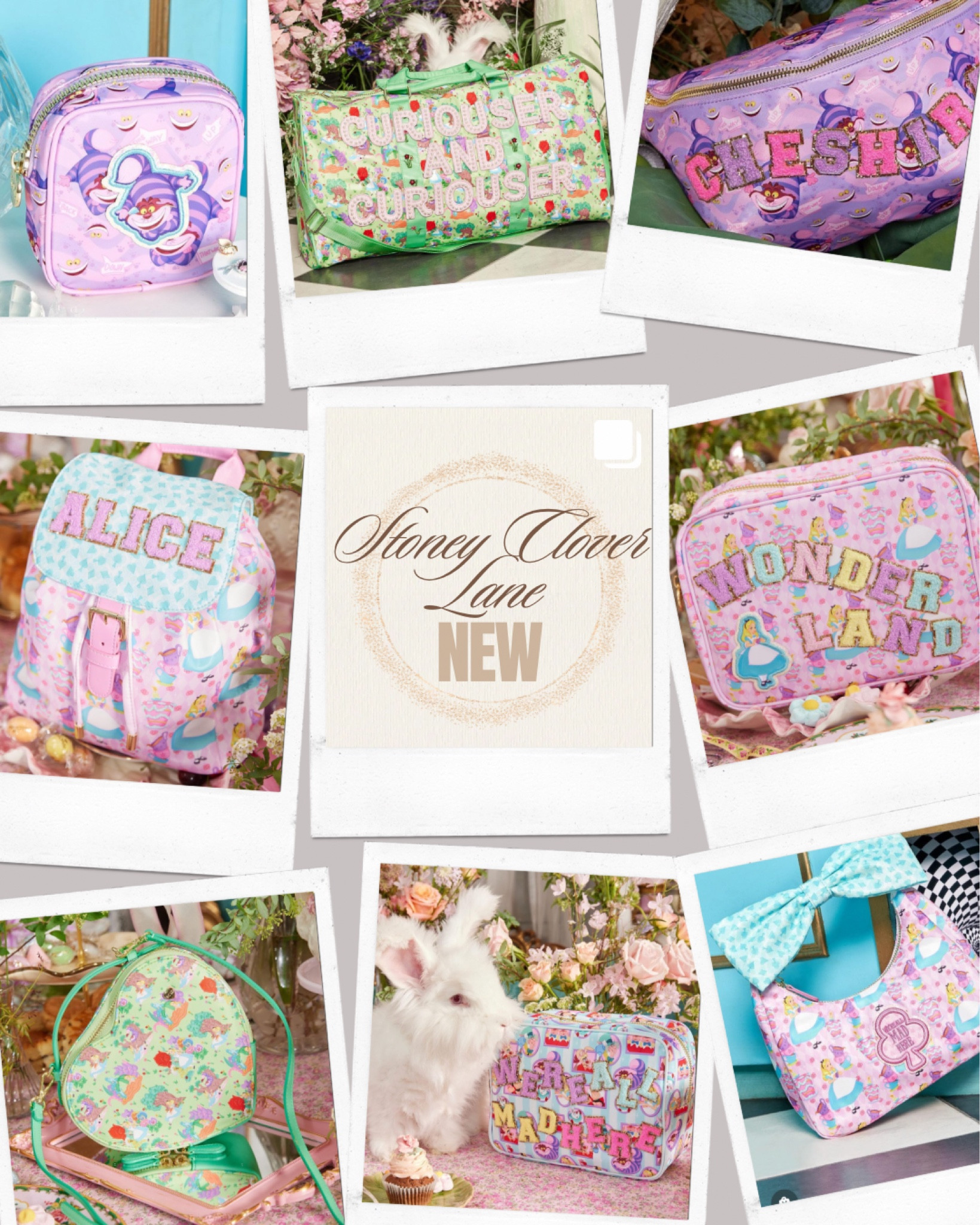 Alice in Wonderland Disney collection from Stoney Clover Lane JUST became available!! They sell out fast!

#LTKGiftGuide #LTKtravel #LTKstyletip