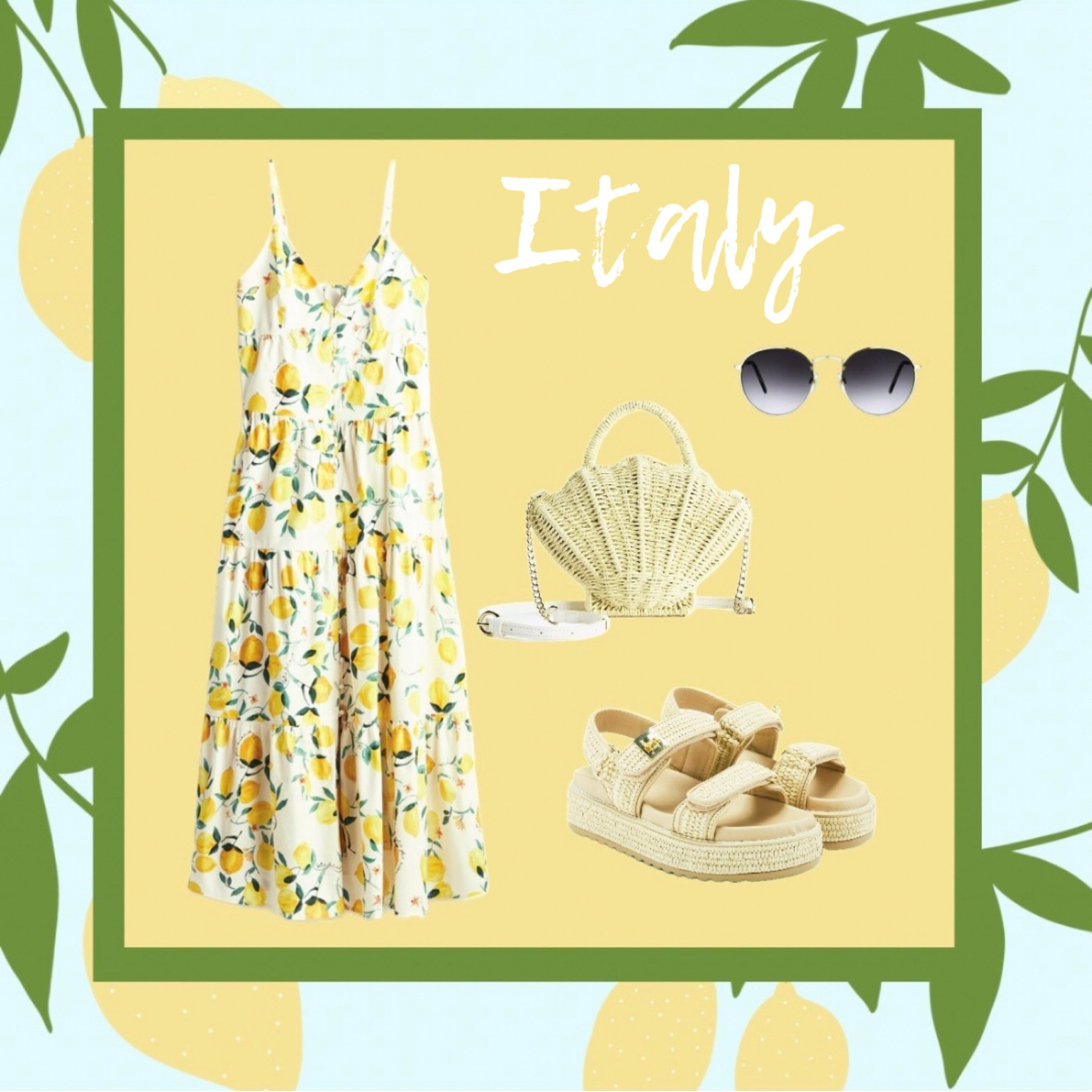 Italian Summer Look! 🍋 🍋 🍋

My mind is on Italy…Italy is on my mind…🇮🇹 #italylook #dolcefarniente #nooklooks #mrsnorbysnook 

#LTKSummerSales #LTKTravel #LTKSeasonal