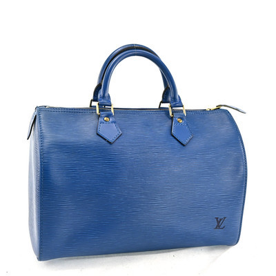LOUIS VUITTON Epi Speedy 30 Hand Bag Blue LV Auth R3762YC712 | eBay | eBay US