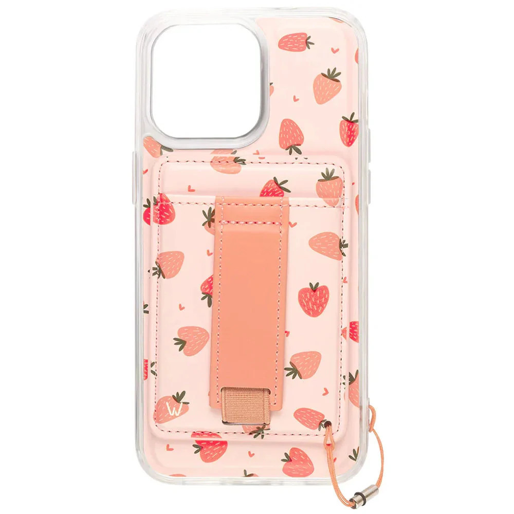 Walli Cases - Berry Bliss Magnetic Case and Wallet | Pink Lily