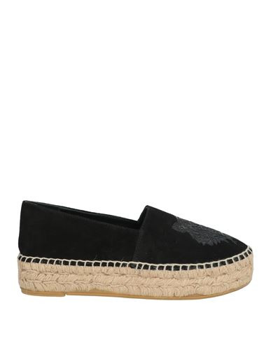 Kenzo Woman Espadrilles Black Size 4 Leather | YOOX (US)