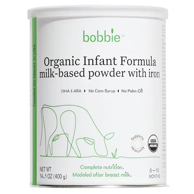 Bobbie Baby Organic Powder Infant Formula | Target