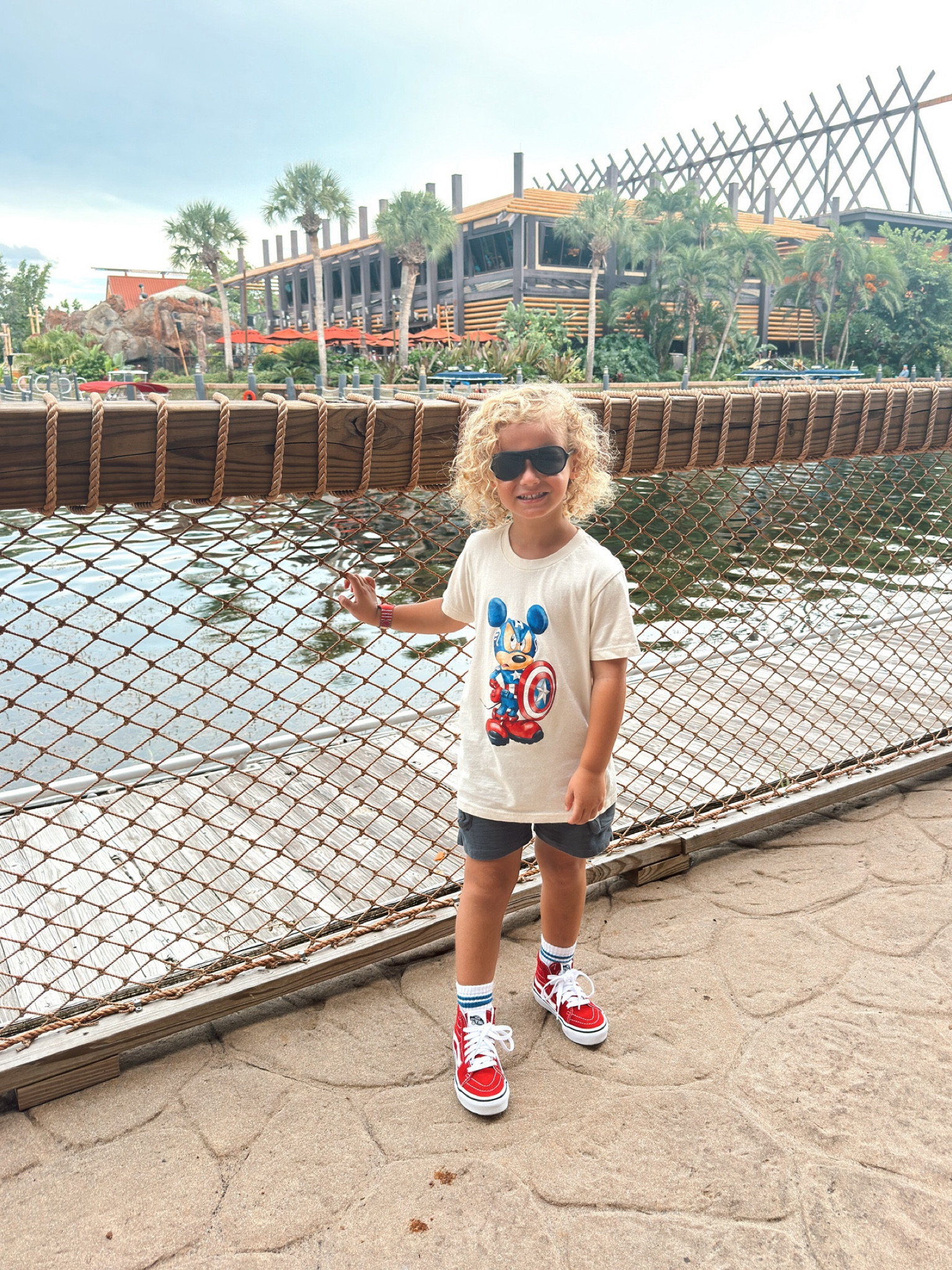 Mickey Mouse Captain America tee for little boy / linked B’s red vans / linked sunglasses & similar shorts!

#LTKFindsUnder50 #LTKKids #LTKStyleTip