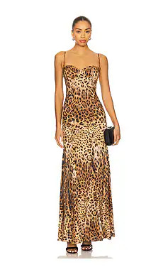 Katie May Opus Gown in Leopard from Revolve.com | Revolve Clothing (Global)