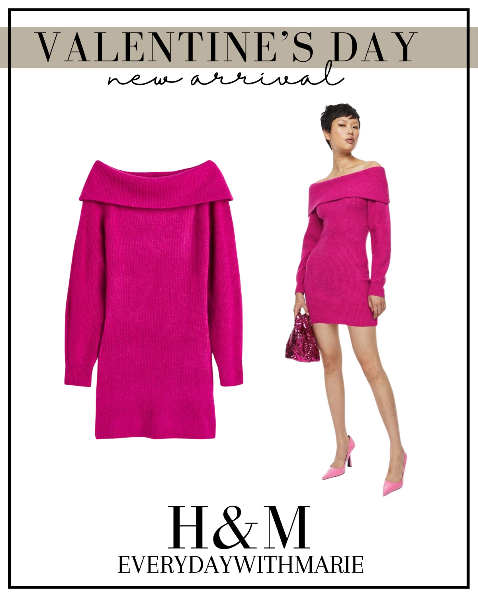Here’s another super cute and classy option for date night or Valentine’s Day. I’m in love with this color pink and it’s such an affordable look with great quality. Fits TTS. 

#LTKstyletip #LTKunder50 #LTKFind