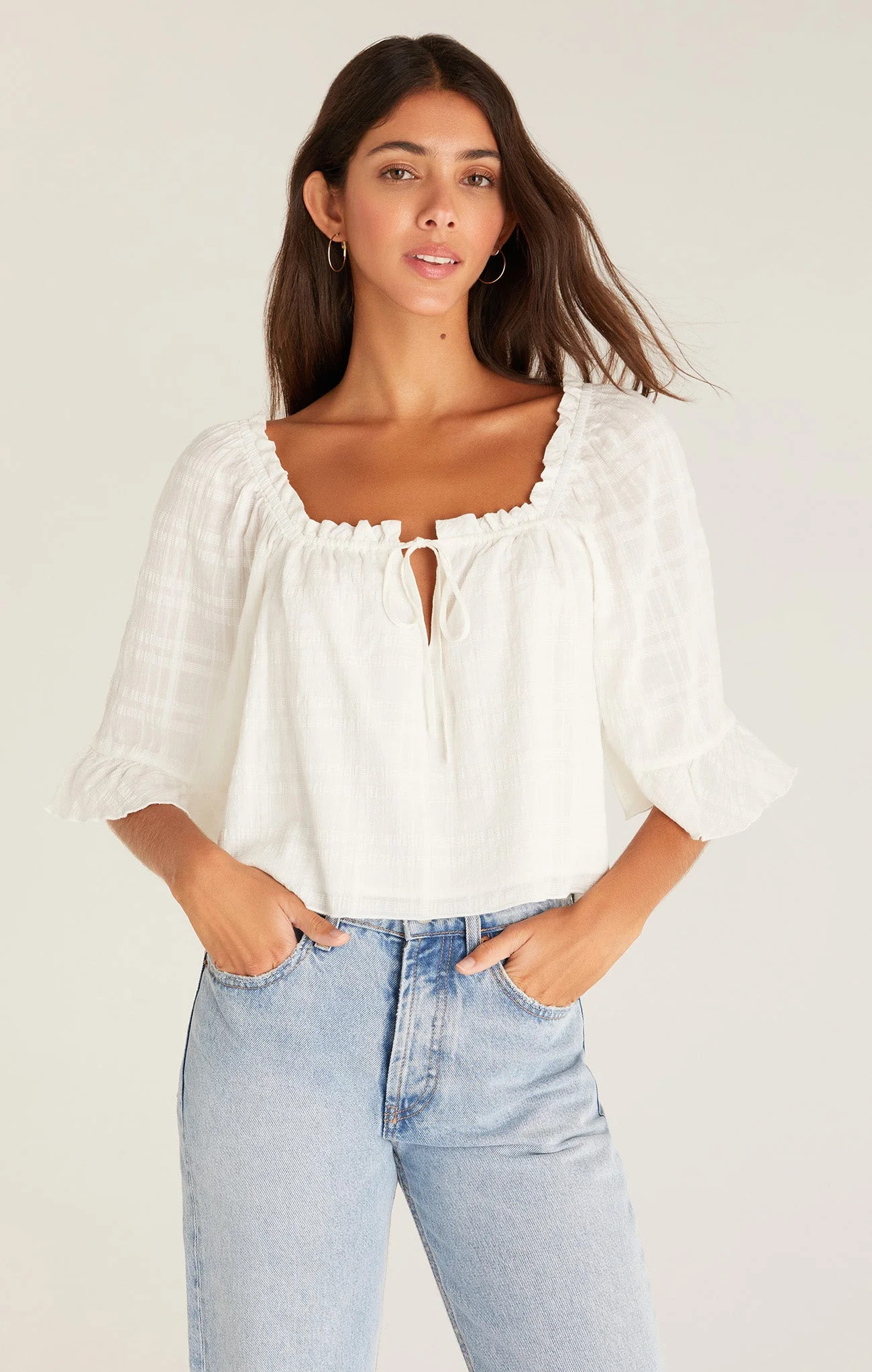 Gabriella Flirty Top | Z Supply