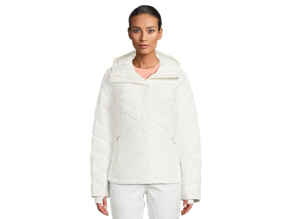 Columbia Lay D Down V Jacket Women's Coat Sea Salt : LG, Down/Nylon | Zappos