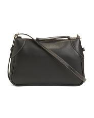 Made In Italy Leather G G Emblem Hobo | TJ Maxx