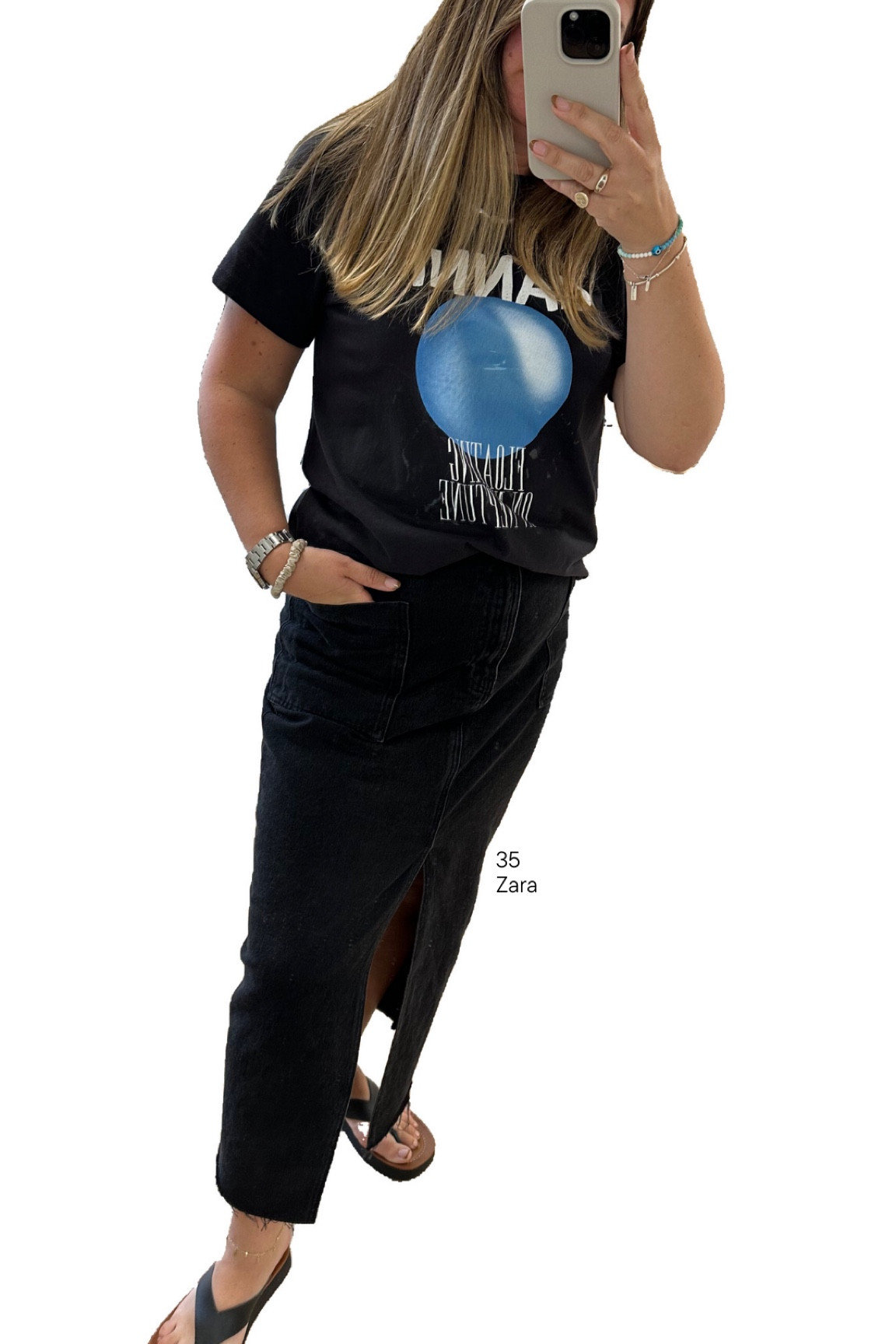 Denim Skirt Edit: the surprisingly wearable, edgy skirt of the season. Midi and maxi length denim skirts ready for you to tuck in vests, shirting and breezy summertime blouses 