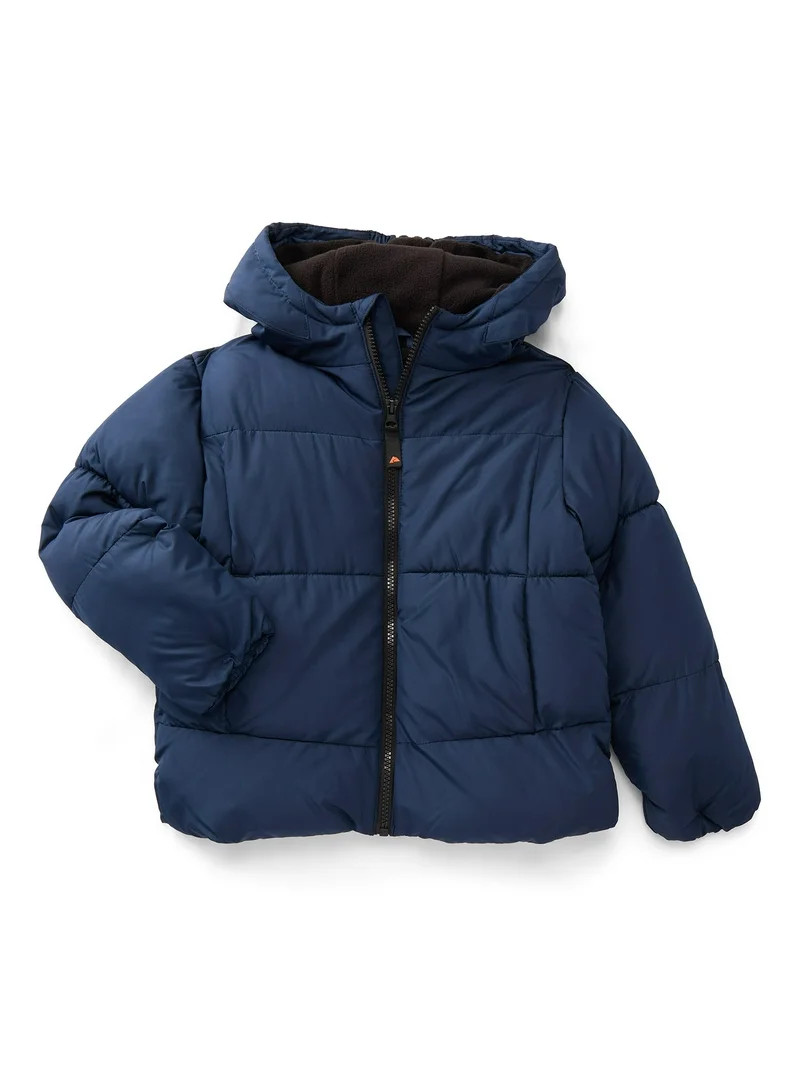 Ozark Trail Boys Puffer Jacket, Sizes 4-18 & Husky | Walmart (US)