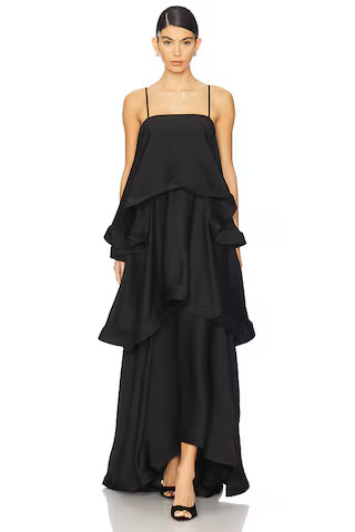 ELLIATT Tilly Maxi Dress in Black from Revolve.com | Revolve Clothing (Global)